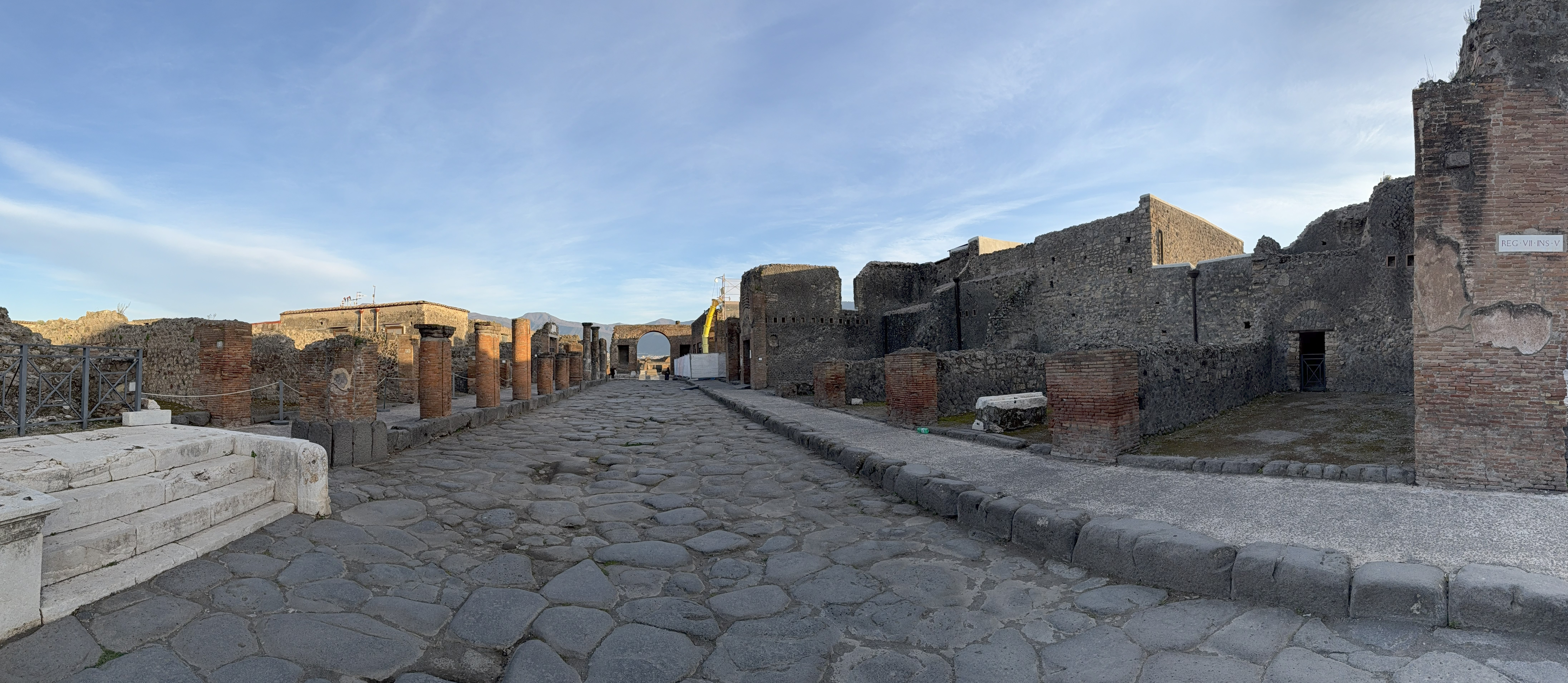 Road in Pompeii